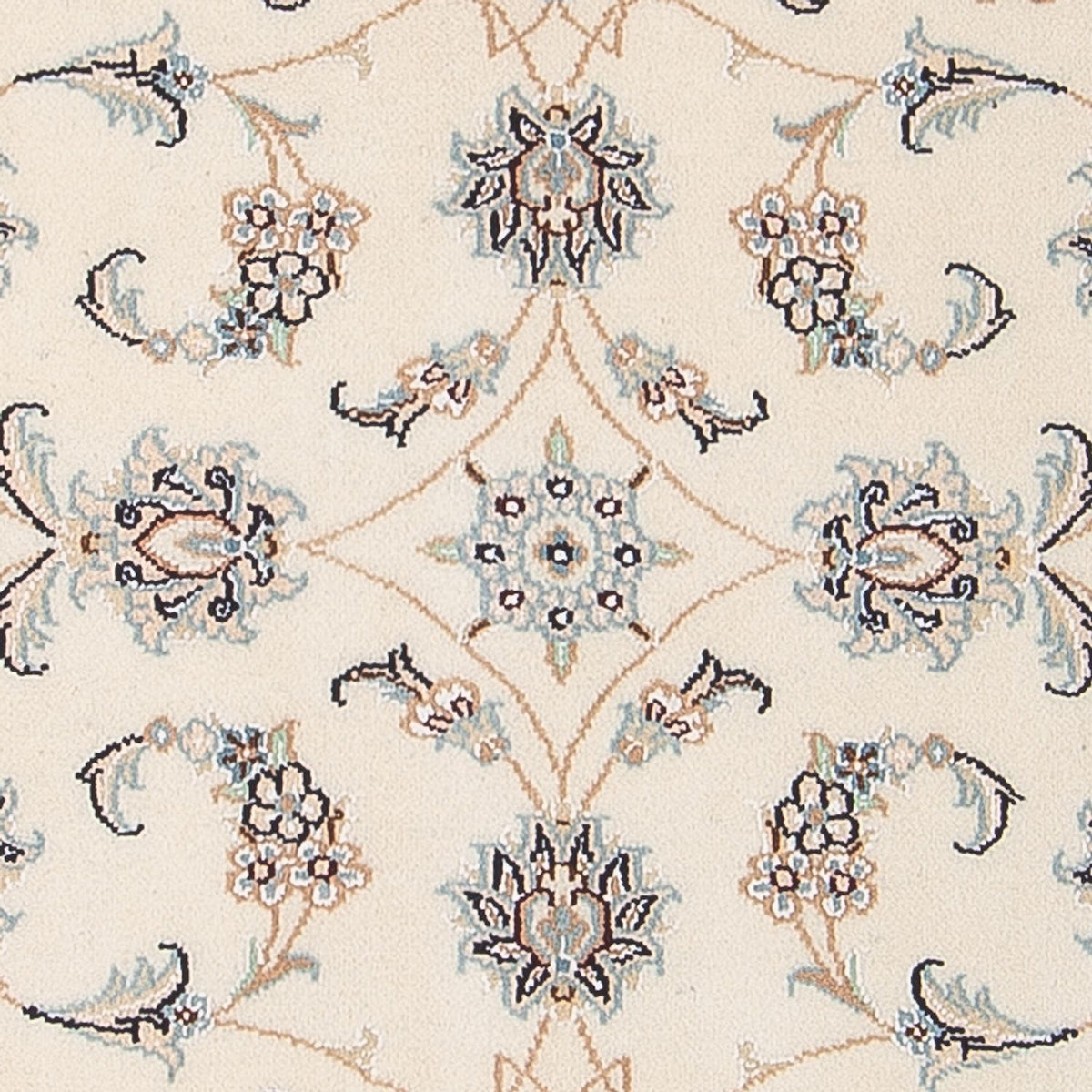 Persisk tæppe - Nain - Premium - 119 x 81 cm - creme