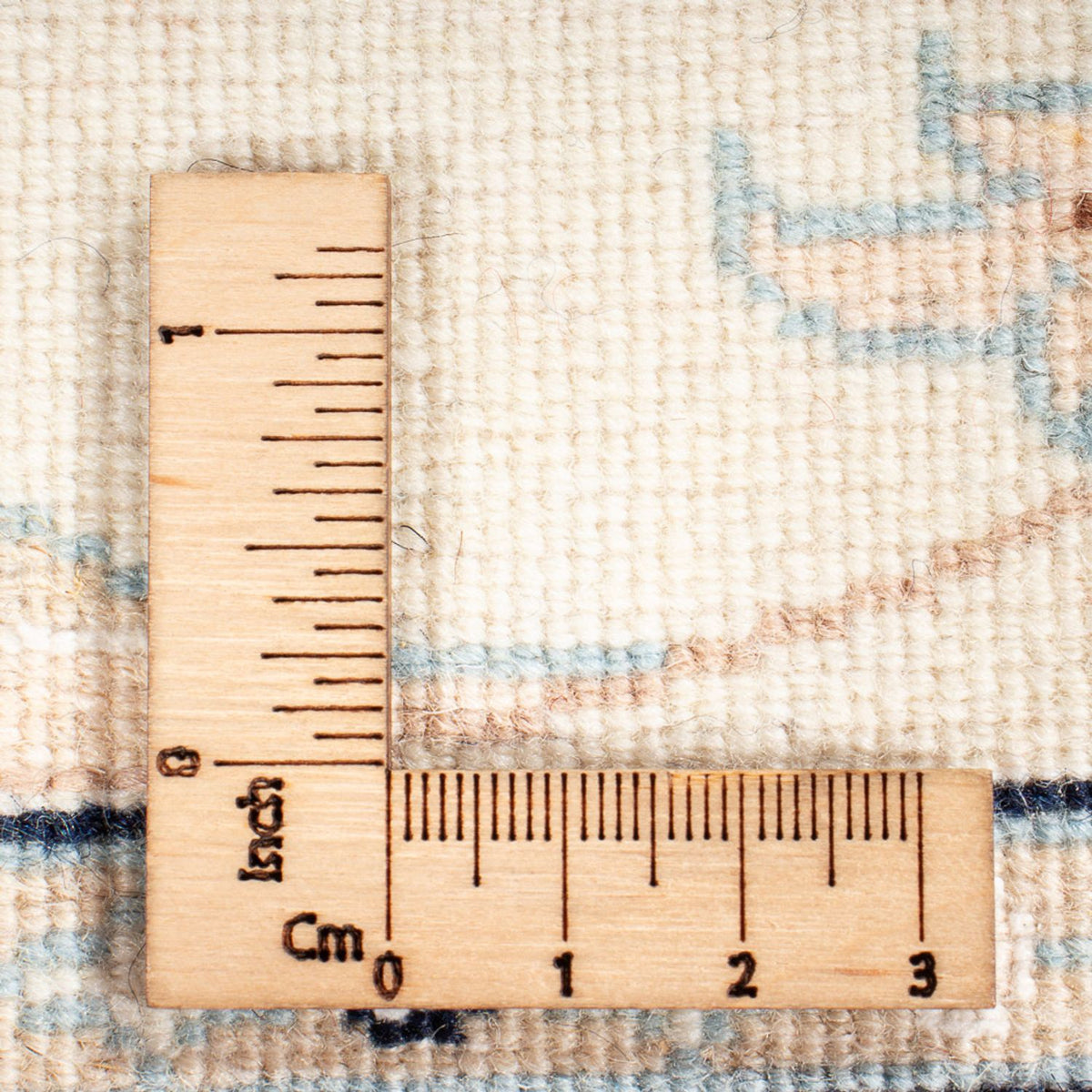 Persisk tæppe - Nain - Premium - 119 x 81 cm - creme