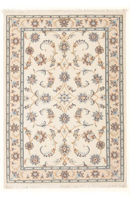 Persisk tæppe - Nain - Premium - 122 x 82 cm - creme