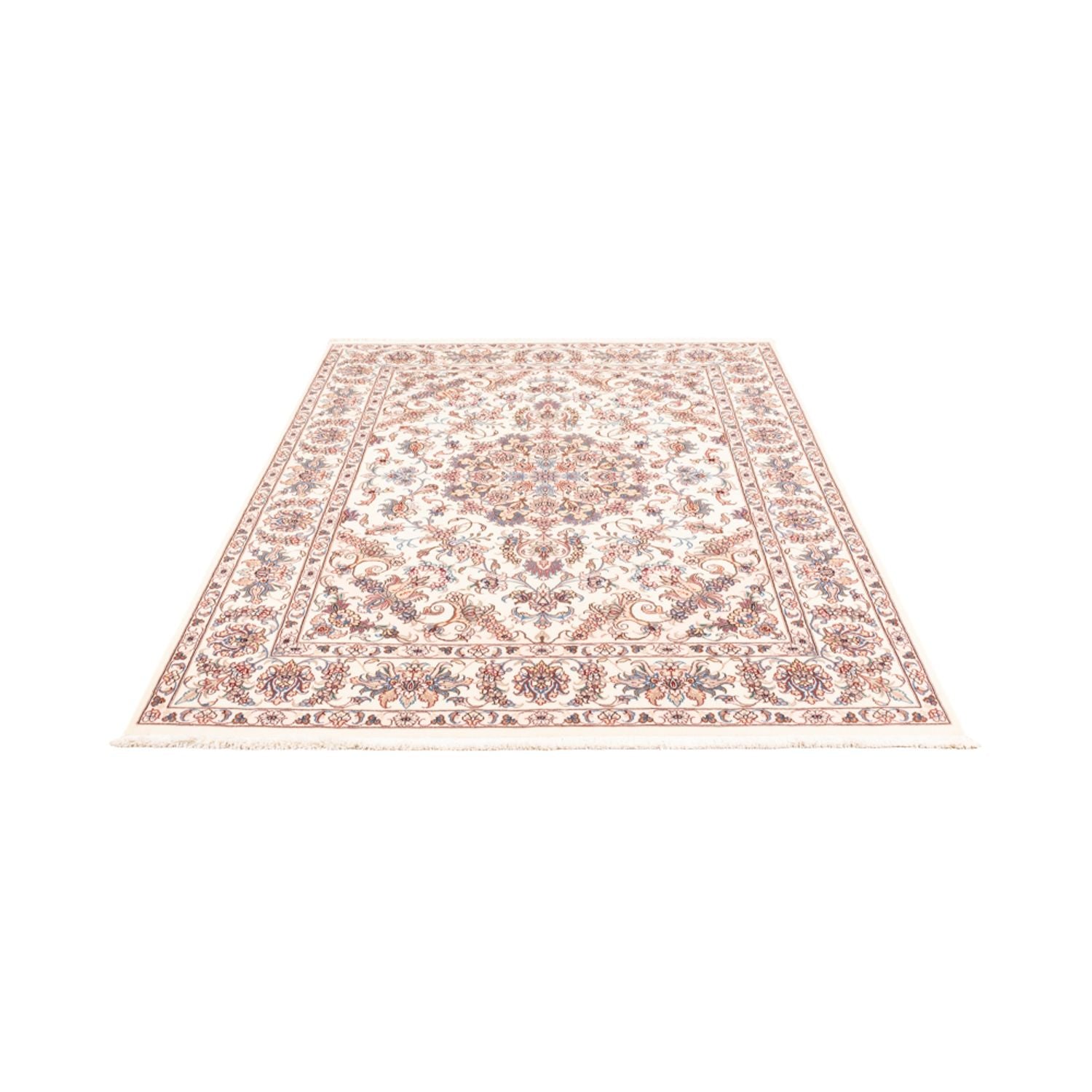 Persisk tæppe - Tabriz - 201 x 148 cm - creme