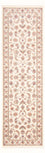 Løber Persisk tæppe - Tabriz - Royal - 296 x 86 cm - creme