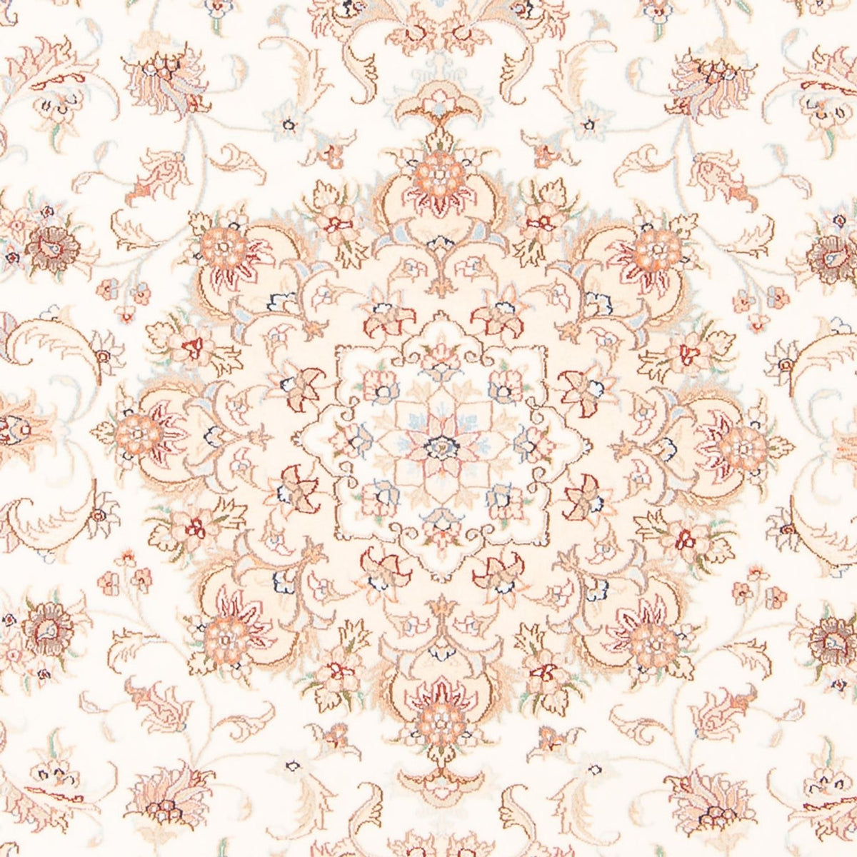 Persisk tæppe - Tabriz - Royal - 200 x 149 cm - creme