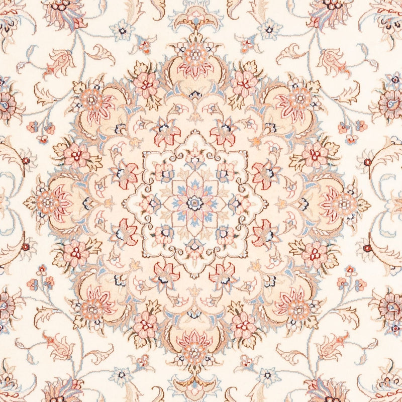 Persisk tæppe - Tabriz - 198 x 149 cm - creme