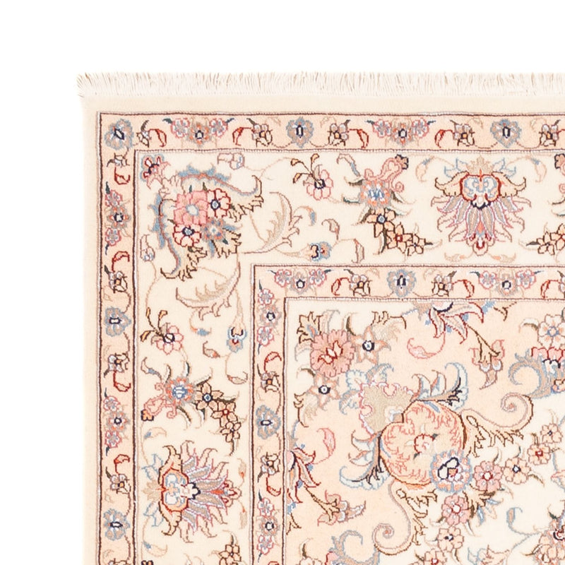 Persisk tæppe - Tabriz - 198 x 149 cm - creme