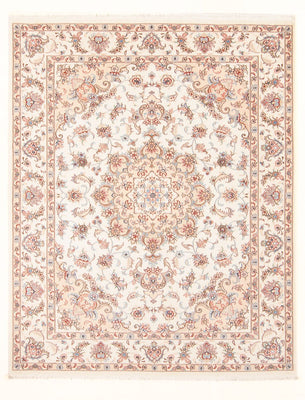 Persisk tæppe - Tabriz - Royal - 198 x 150 cm - creme