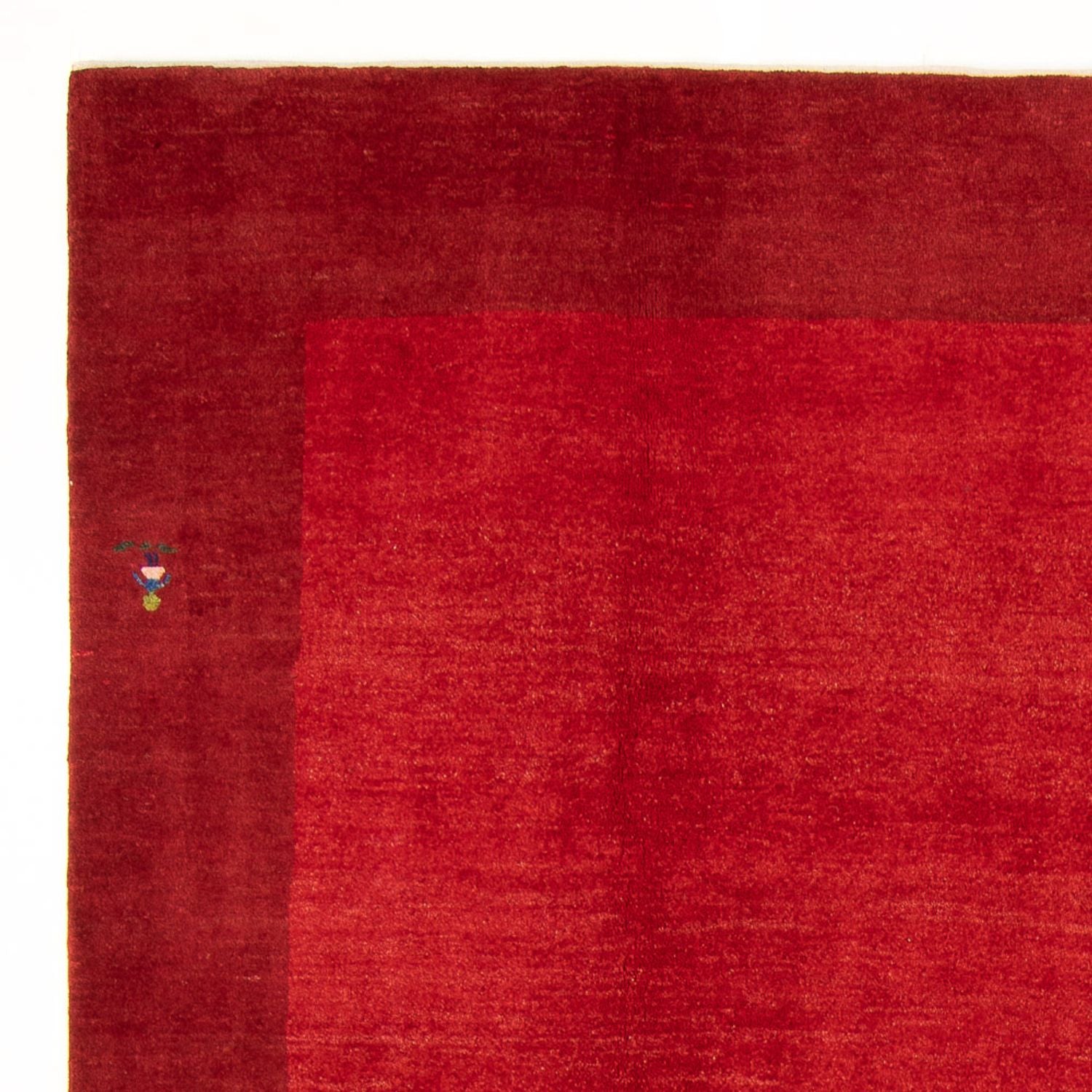 Gabbeh-tæppe - Persisk - 297 x 223 cm - rød