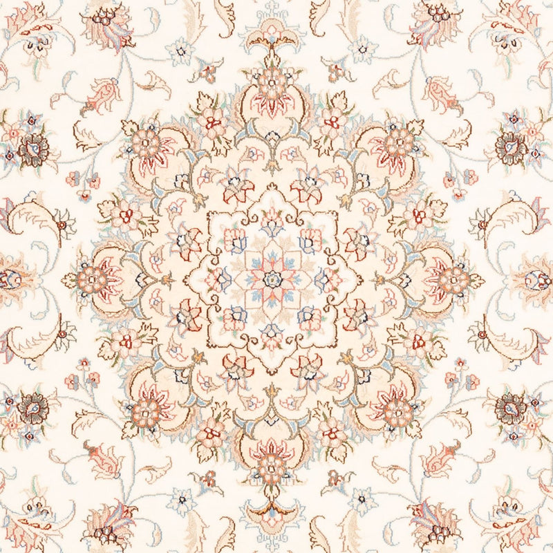 Persisk tæppe - Tabriz - 203 x 148 cm - creme