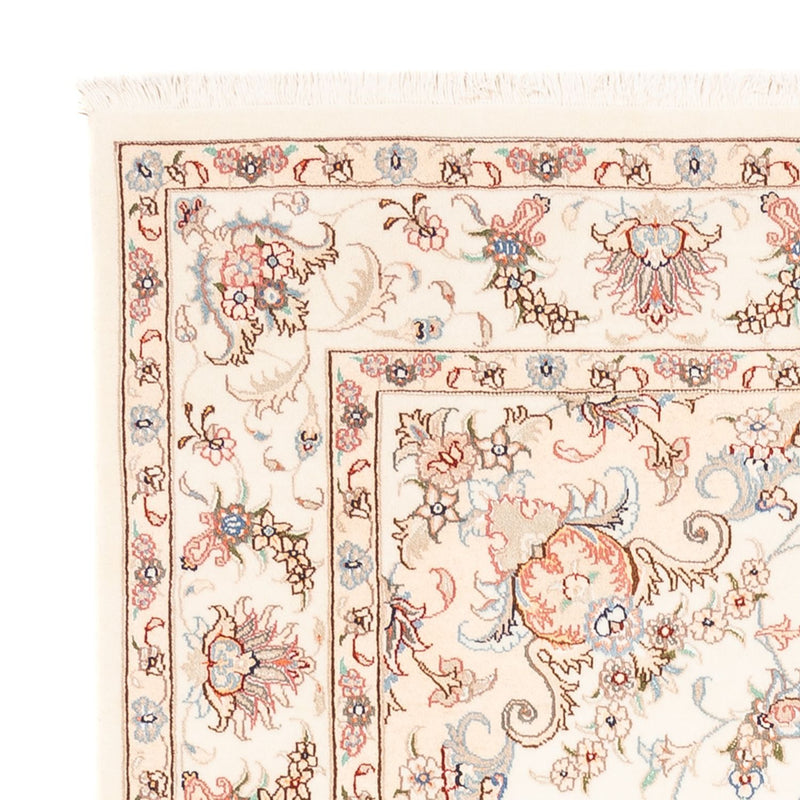 Persisk tæppe - Tabriz - 203 x 148 cm - creme
