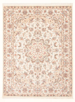 Persisk tæppe - Tabriz - Royal - 203 x 150 cm - creme