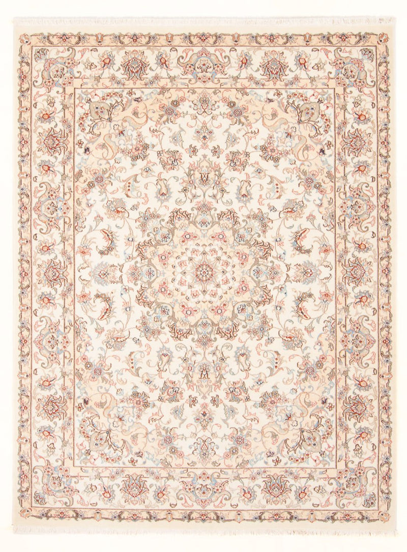 Persisk tæppe - Tabriz - Royal - 203 x 150 cm - creme