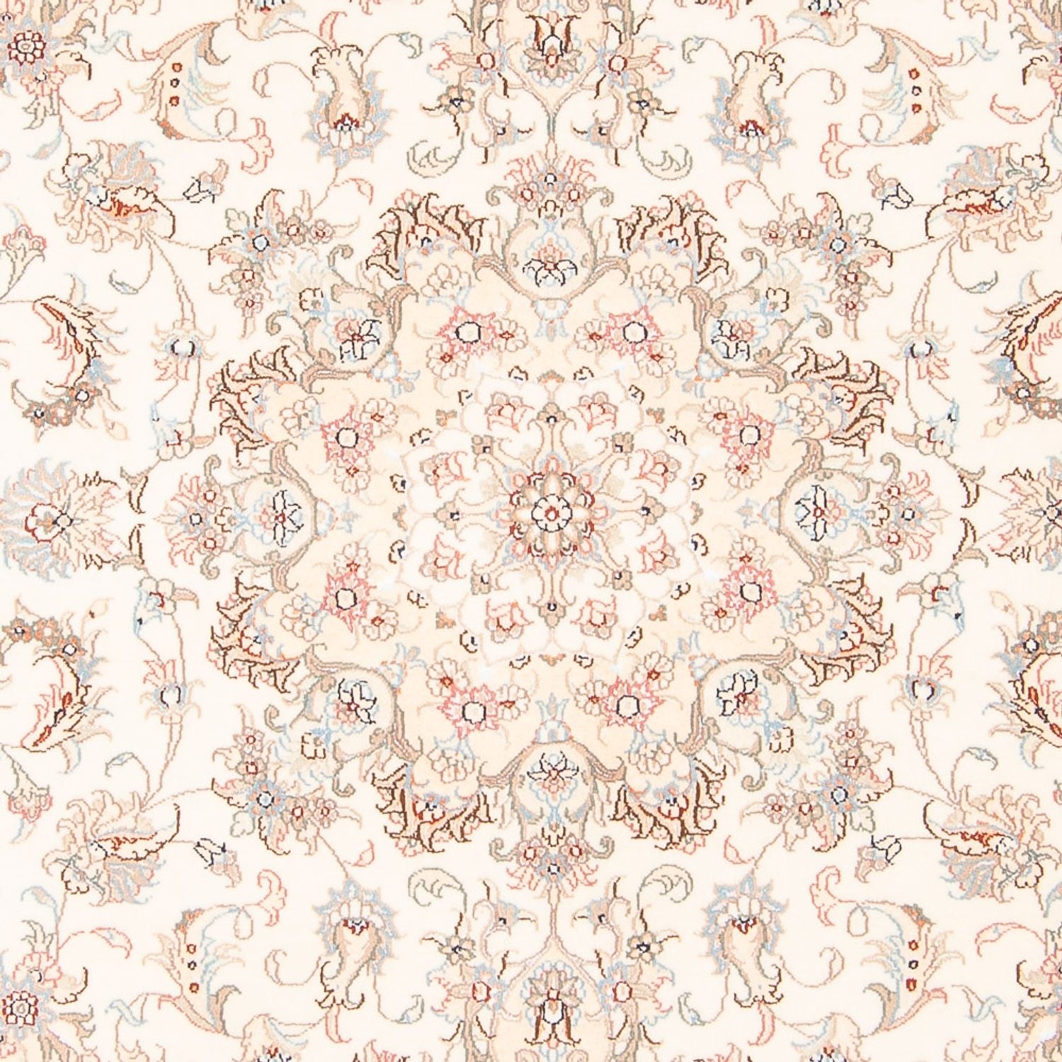 Persisk tæppe - Tabriz - Royal - 203 x 150 cm - creme