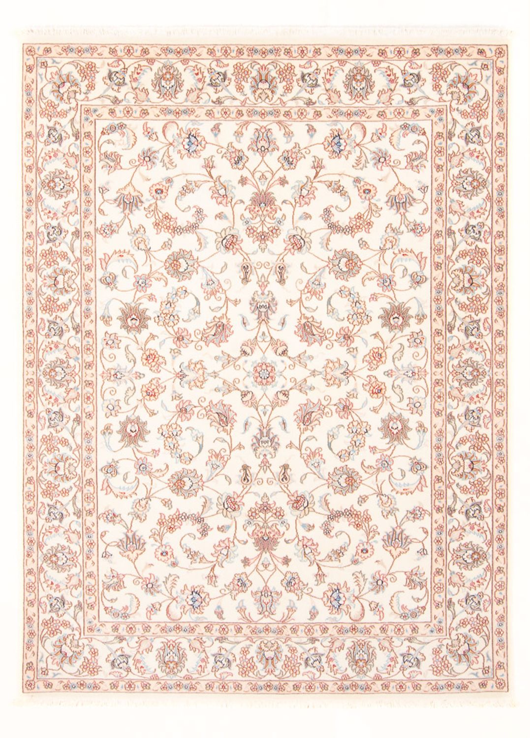 Persisk tæppe - Tabriz - Royal - 205 x 148 cm - creme