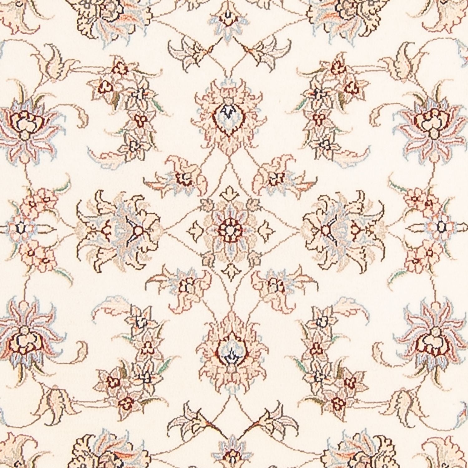Løber Persisk tæppe - Tabriz - Royal - 295 x 89 cm - creme