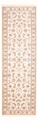 Løber Persisk tæppe - Tabriz - Royal - 294 x 89 cm - creme