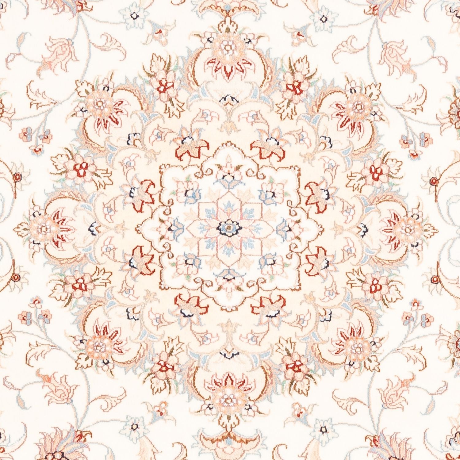 Persisk tæppe - Tabriz - 195 x 149 cm - creme