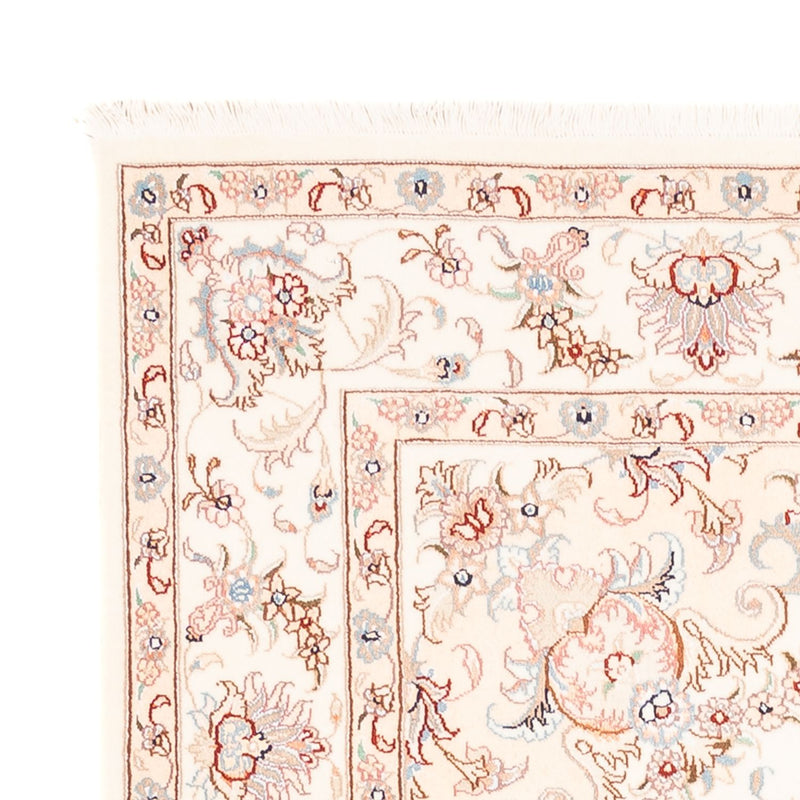 Persisk tæppe - Tabriz - 195 x 149 cm - creme