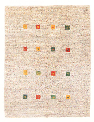 Gabbeh-tæppe - Persisk - 202 x 157 cm - natur