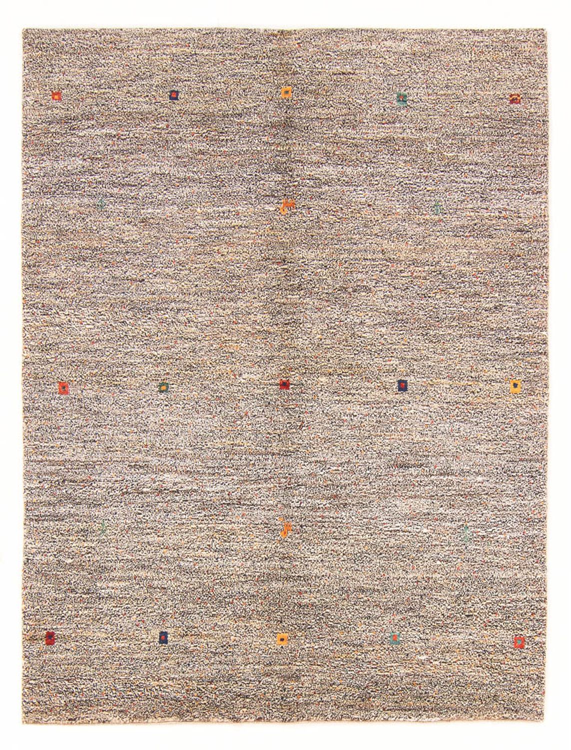 Gabbeh-tæppe - Persisk - 202 x 155 cm - natur