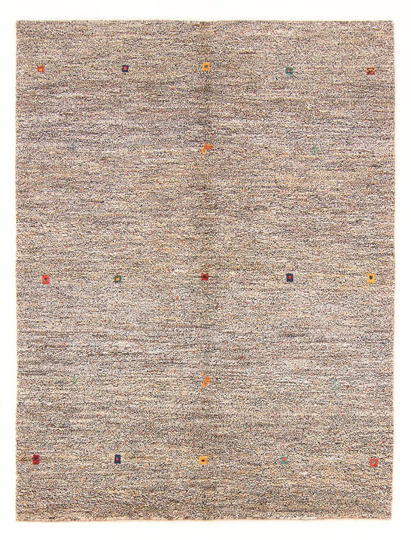 Gabbeh-tæppe - Persisk - 202 x 155 cm - natur