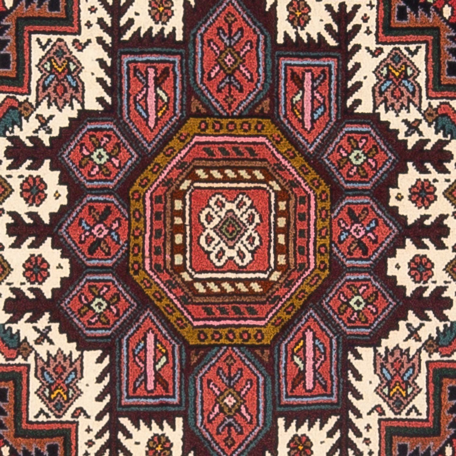 Persisk tæppe - Nomadisk - 133 x 75 cm - creme