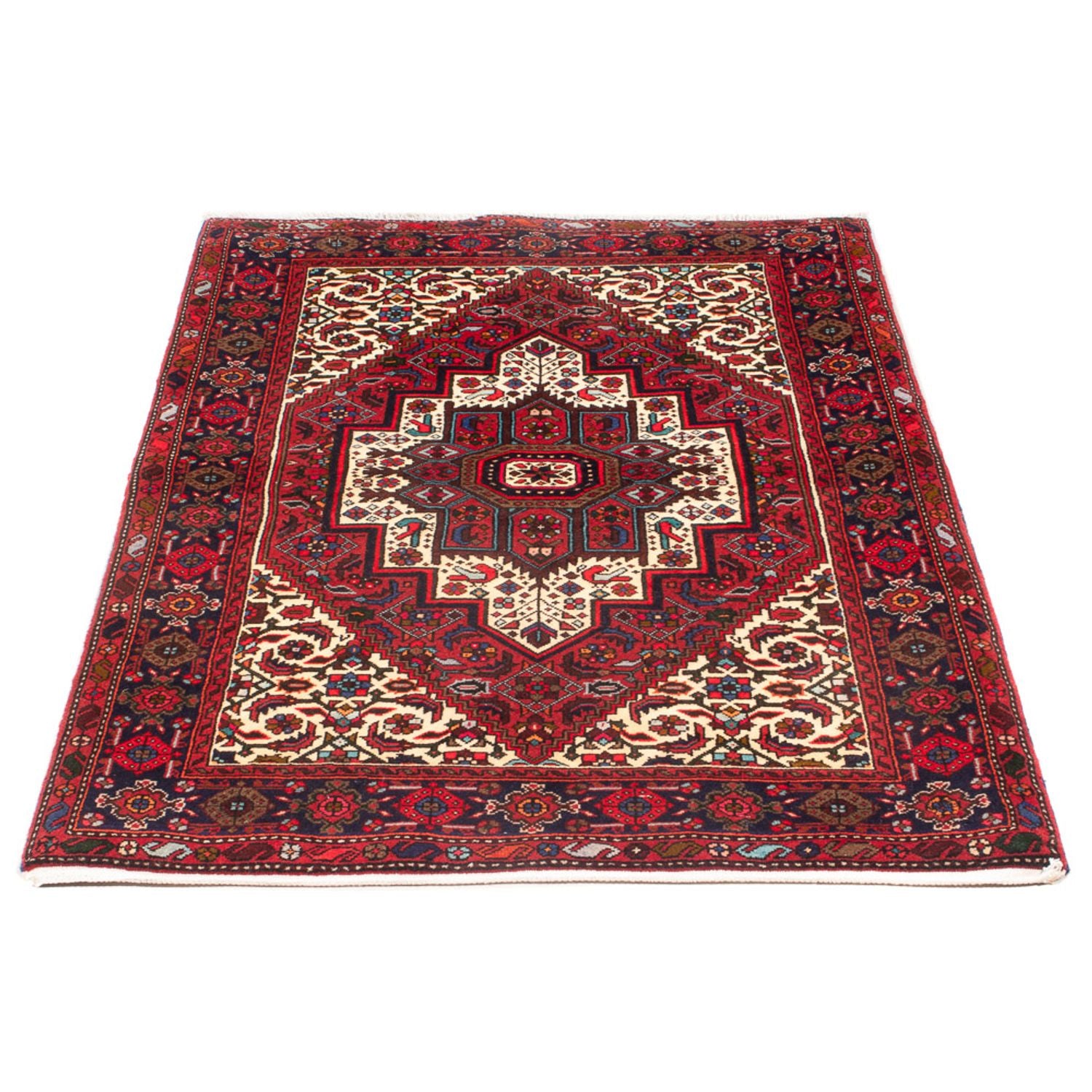 Persisk tæppe - Nomadisk - 135 x 78 cm - creme