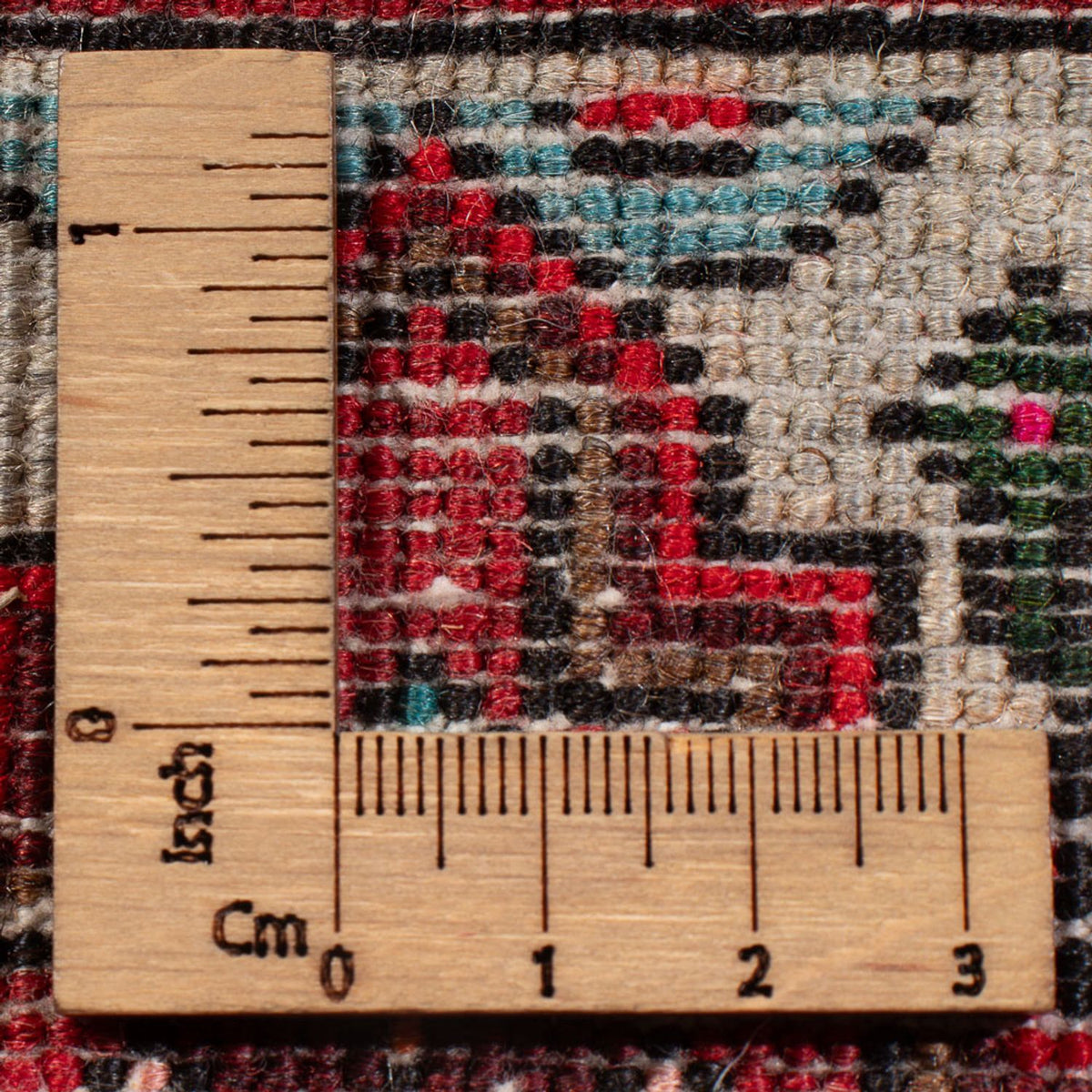 Persisk tæppe - Nomadisk - 135 x 78 cm - creme