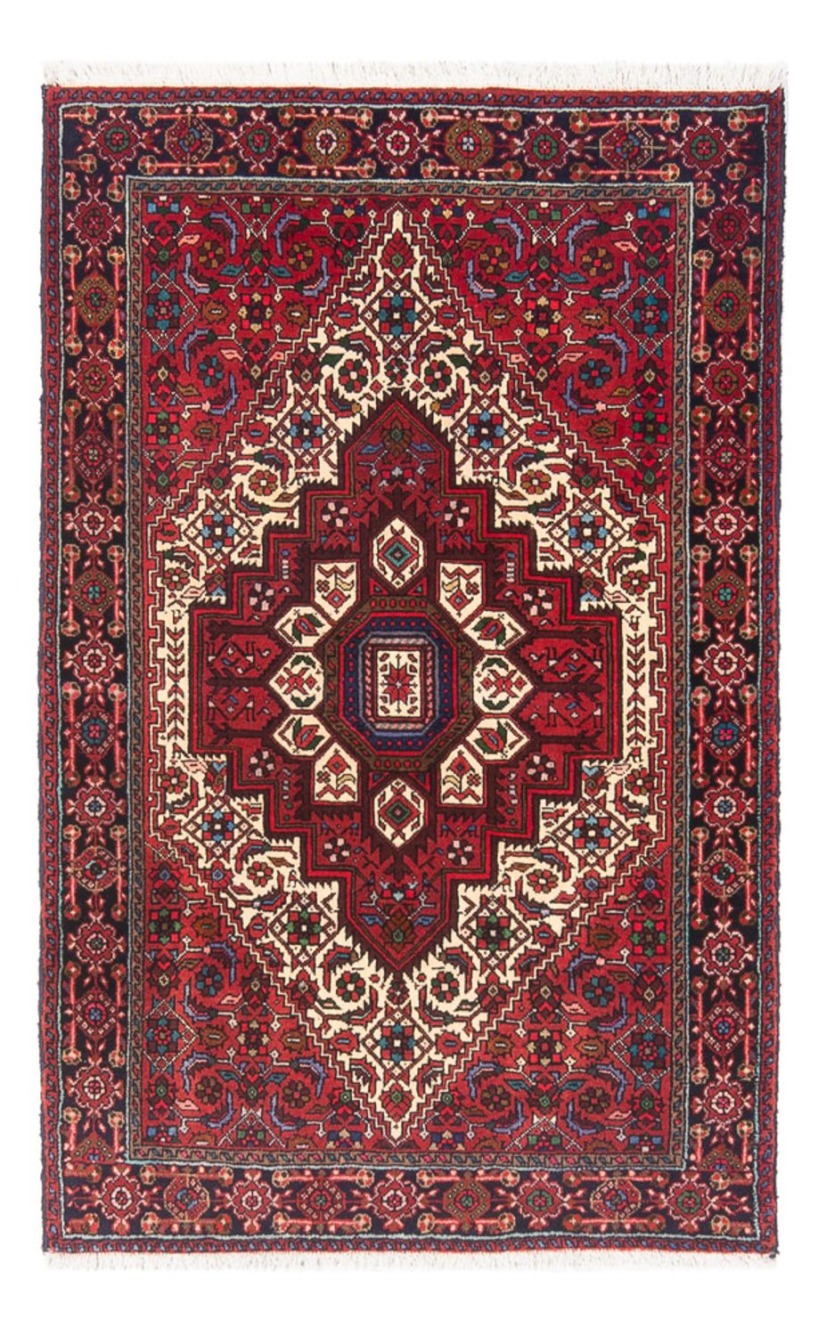 Persisk tæppe - Nomadisk - 115 x 75 cm - rød