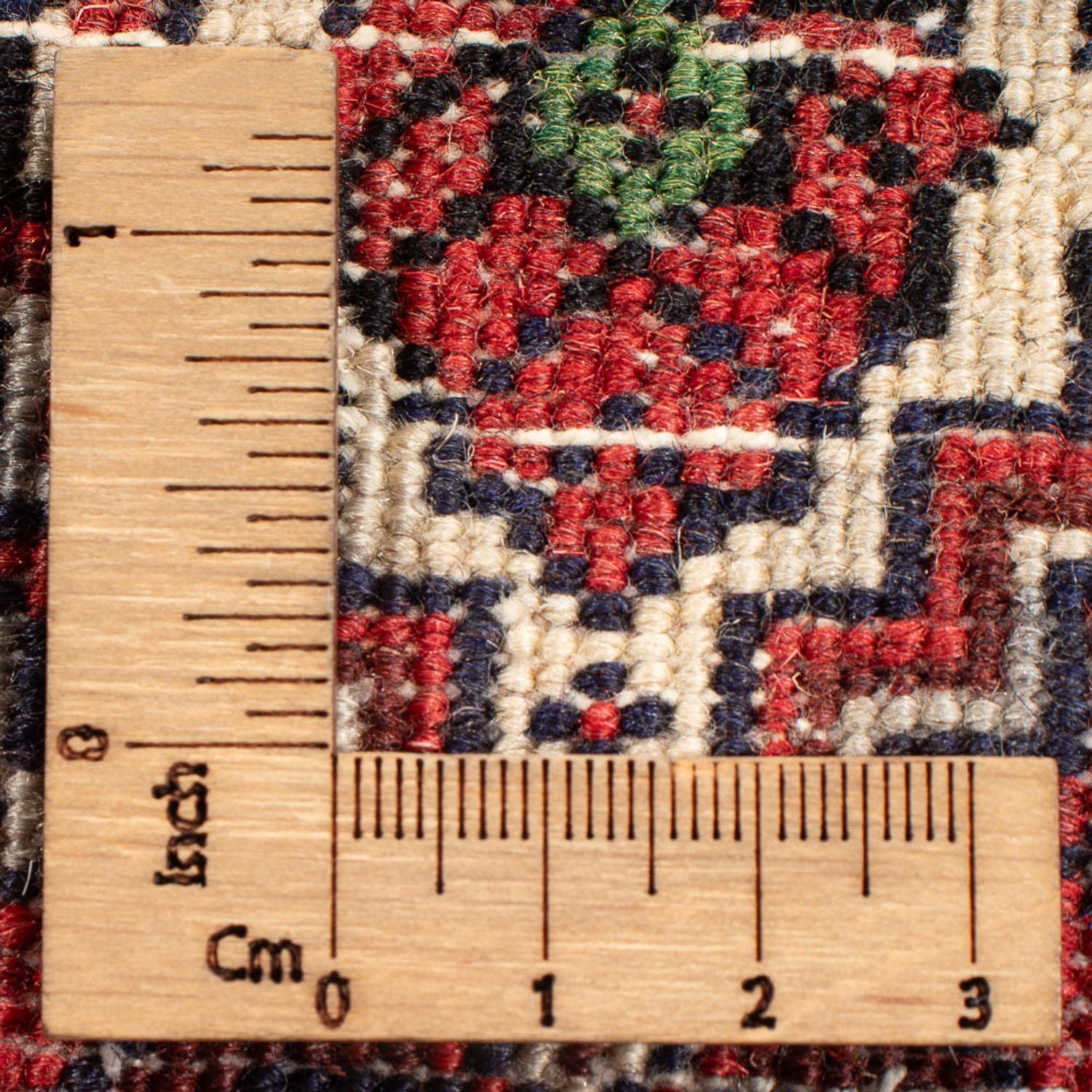 Persisk tæppe - Nomadisk - 115 x 75 cm - rød