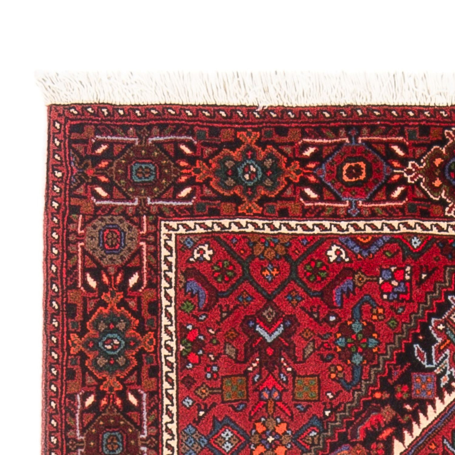Persisk tæppe - Nomadisk - 125 x 74 cm - rød