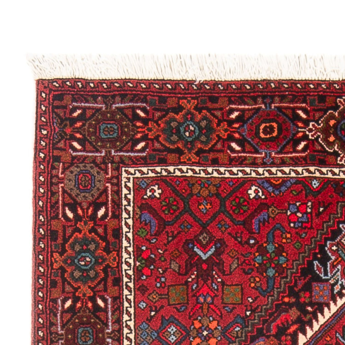 Persisk tæppe - Nomadisk - 125 x 74 cm - rød
