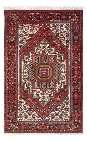 Persisk tæppe - Nomadisk - 134 x 75 cm - creme