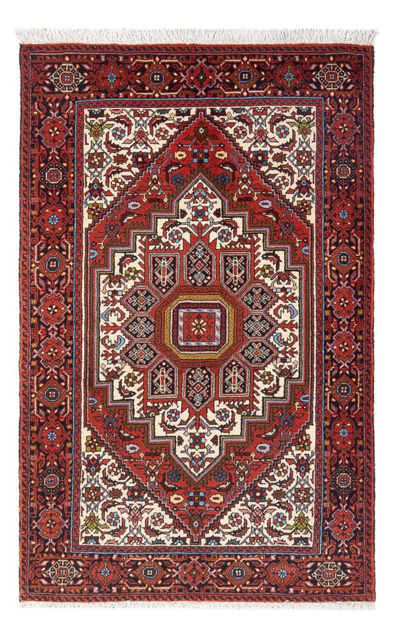 Persisk tæppe - Nomadisk - 134 x 75 cm - creme