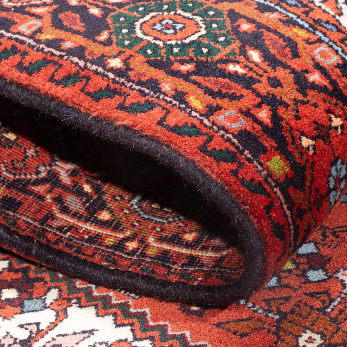 Persisk tæppe - Nomadisk - 134 x 75 cm - creme