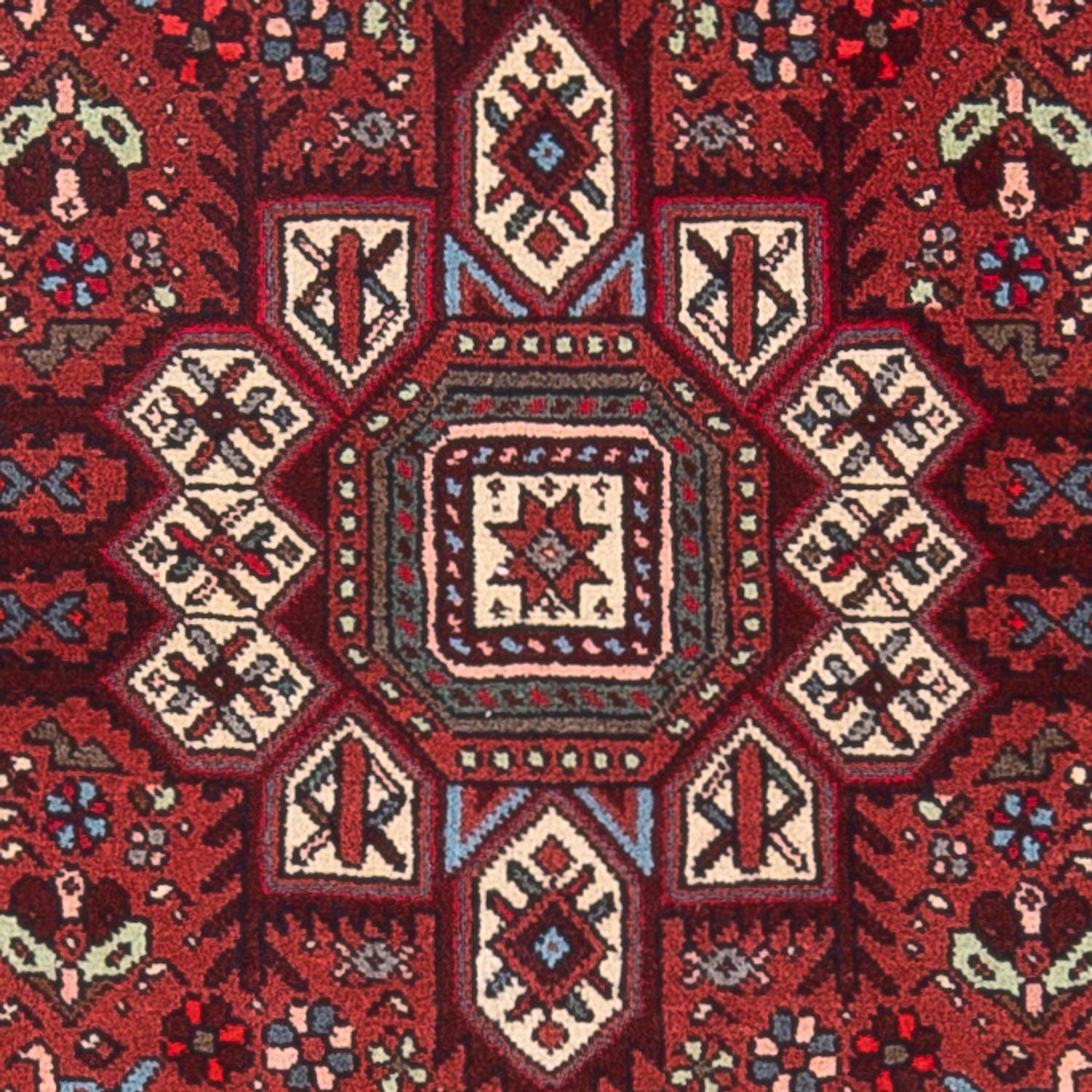 Persisk tæppe - Nomadisk - 130 x 77 cm - rød