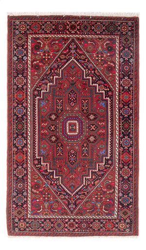Persisk tæppe - Nomadisk - 123 x 76 cm - rød