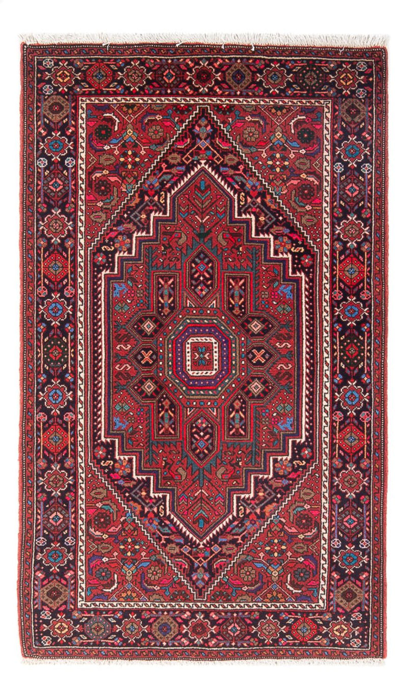 Persisk tæppe - Nomadisk - 123 x 76 cm - rød
