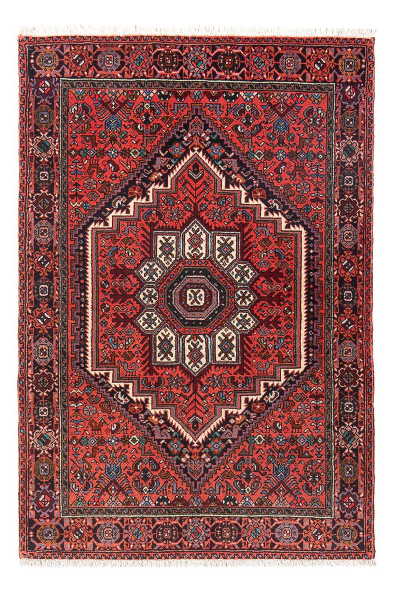 Persisk tæppe - Nomadisk - 123 x 77 cm - rød