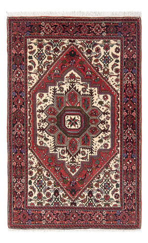 Persisk tæppe - Nomadisk - 127 x 77 cm - creme