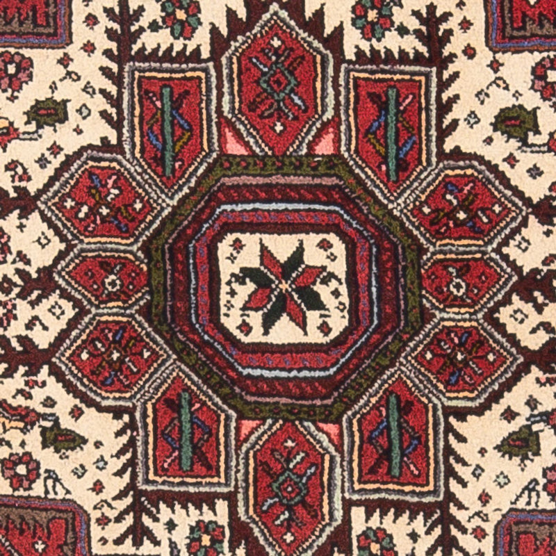 Persisk tæppe - Nomadisk - 127 x 77 cm - creme
