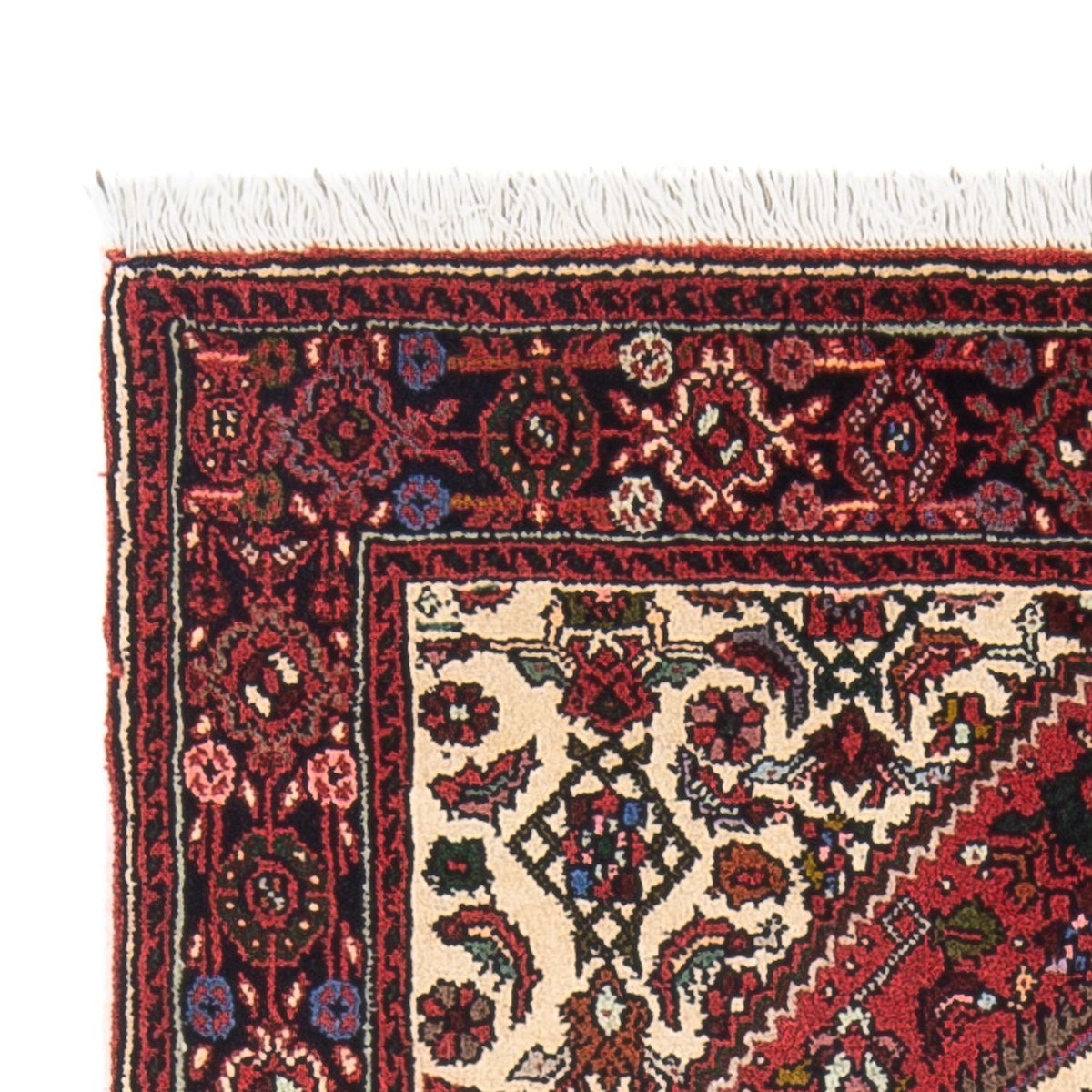 Persisk tæppe - Nomadisk - 127 x 77 cm - creme