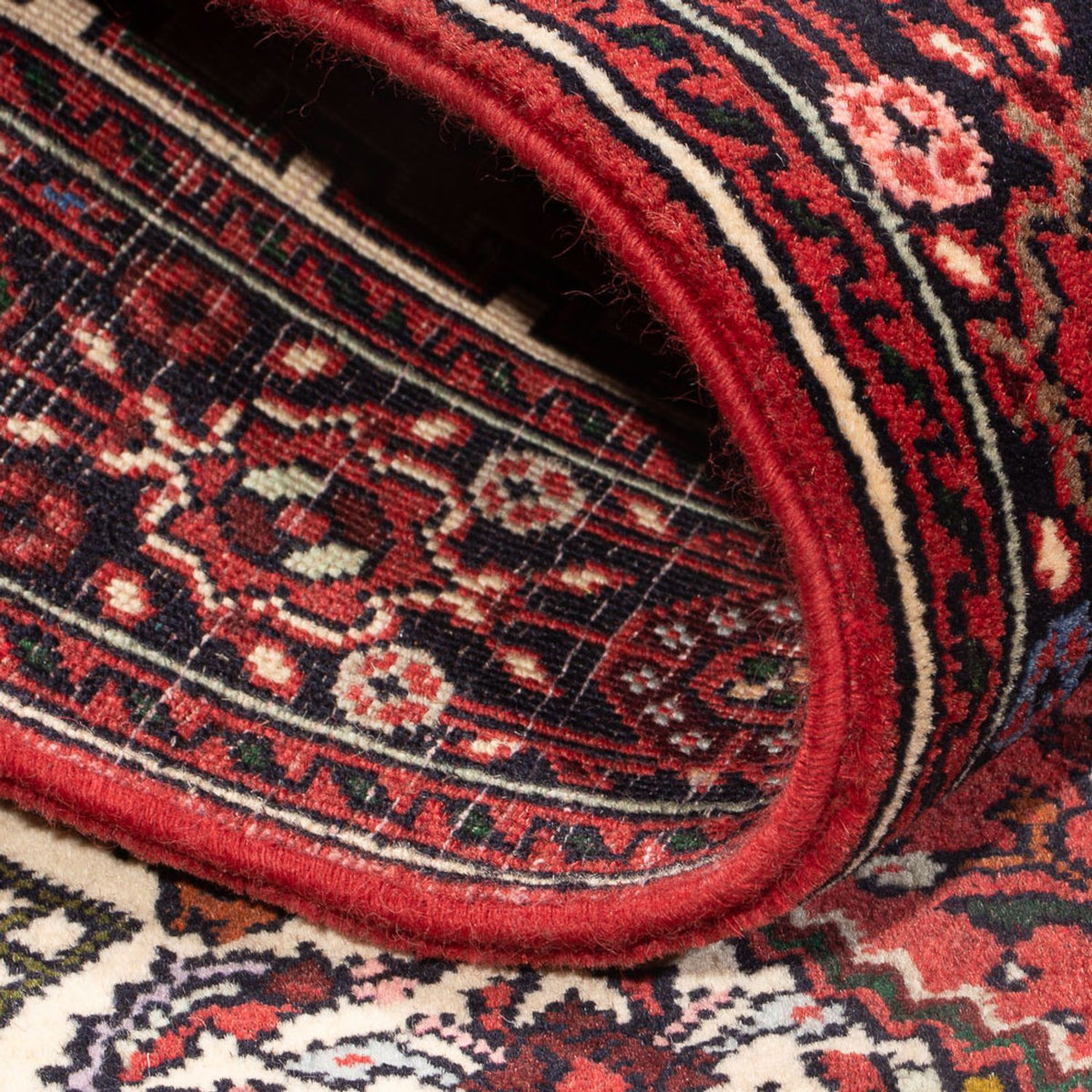 Persisk tæppe - Nomadisk - 127 x 77 cm - creme