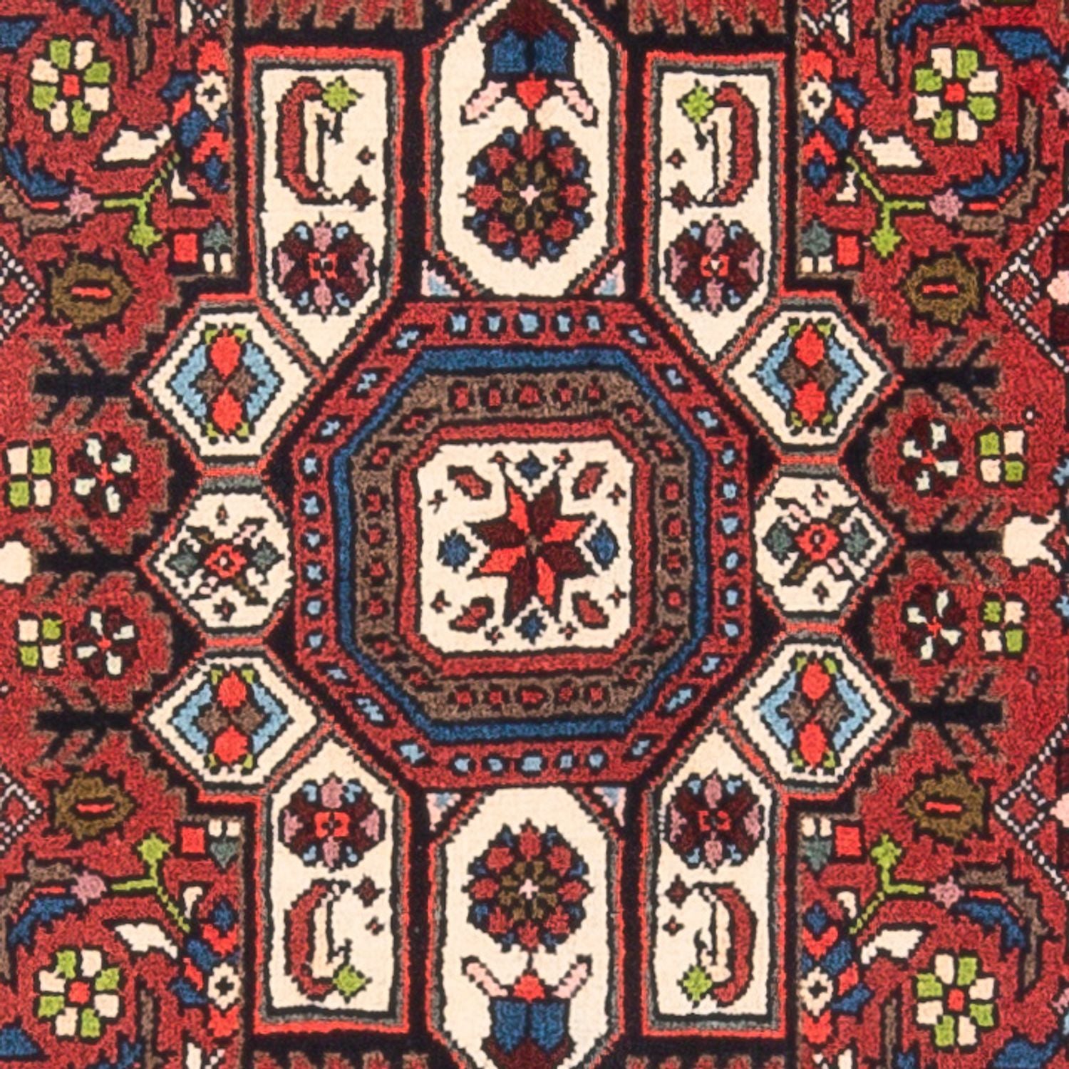 Persisk tæppe - Nomadisk - 131 x 77 cm - creme