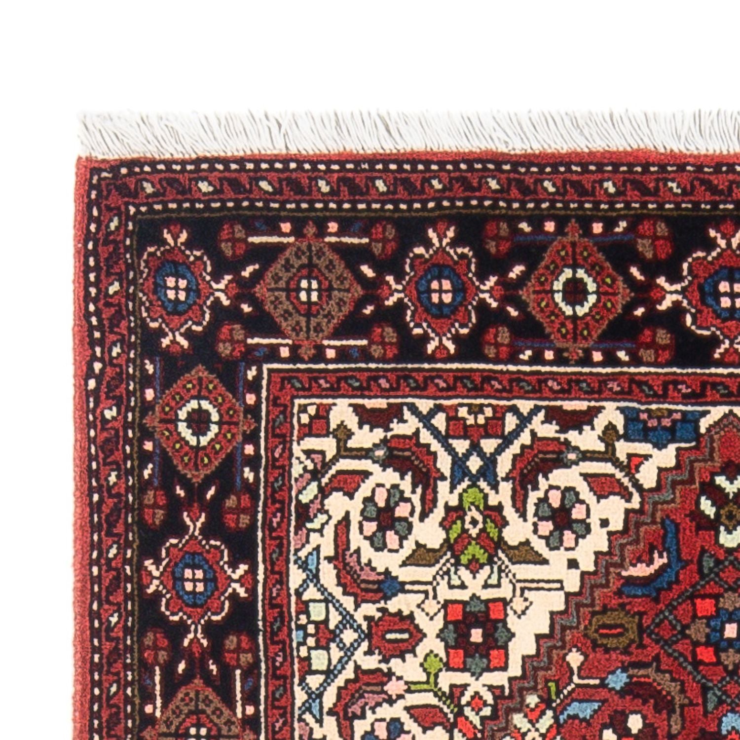 Persisk tæppe - Nomadisk - 131 x 77 cm - creme