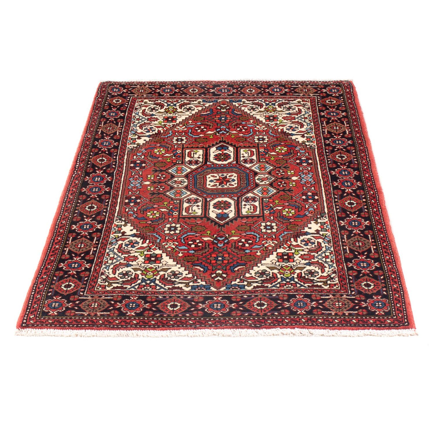 Persisk tæppe - Nomadisk - 131 x 77 cm - creme