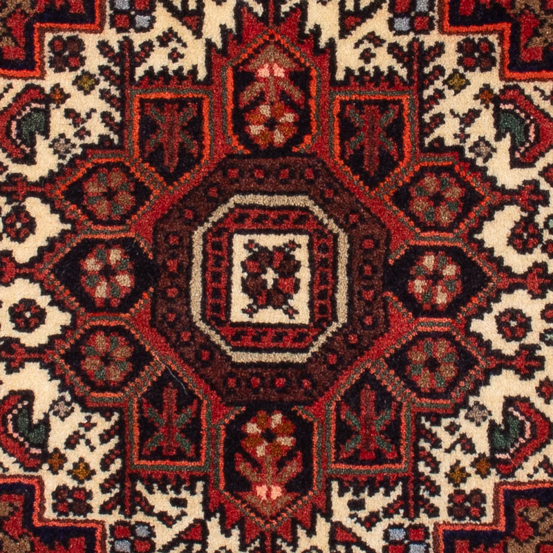 Persisk tæppe - Nomadisk - 70 x 53 cm - rød