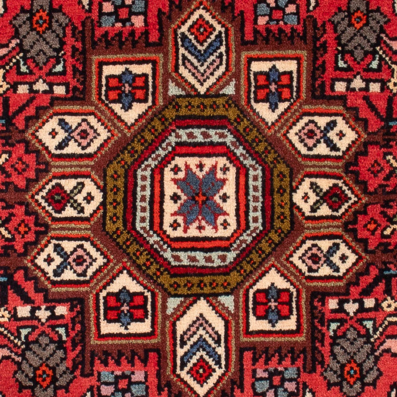 Persisk tæppe - Nomadisk - 91 x 58 cm - rød