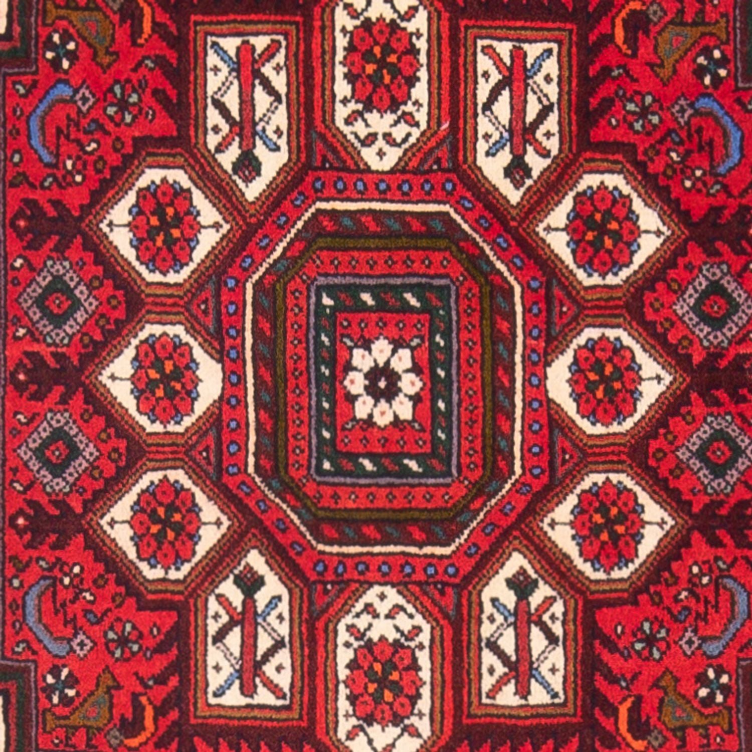 Persisk tæppe - Nomadisk - 137 x 78 cm - rød