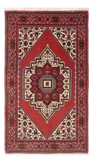 Persisk tæppe - Nomadisk - 128 x 70 cm - creme