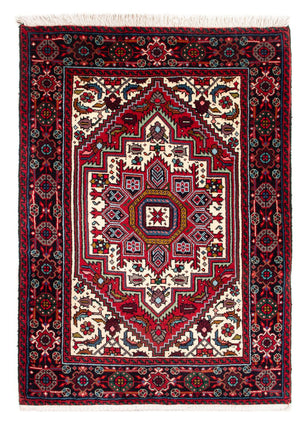 Persisk tæppe - Nomadisk - 88 x 63 cm - rød