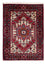Persisk tæppe - Nomadisk - 88 x 63 cm - rød